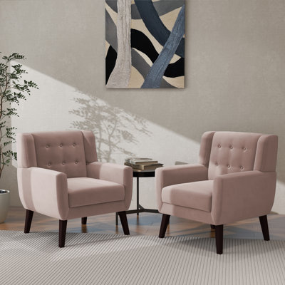 Jaqueze 73.4 Cm Wide Cotton Armchair