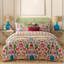 Curious Lotus Cotton Blend Floral Duvet Cover Set with Pillowcases-101919940