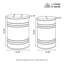 Nicky Solid Wood Top Nesting Tables-1493351619