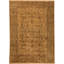 Wool Oriental Area Rug in Gold