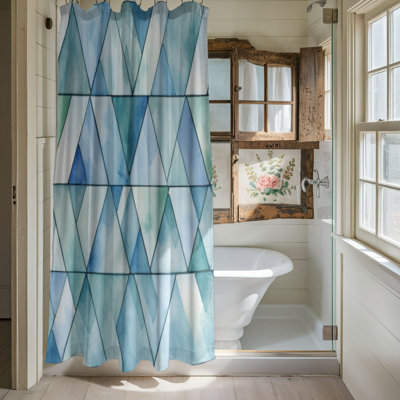 Quiet Shape Art - Premium Shower Curtain