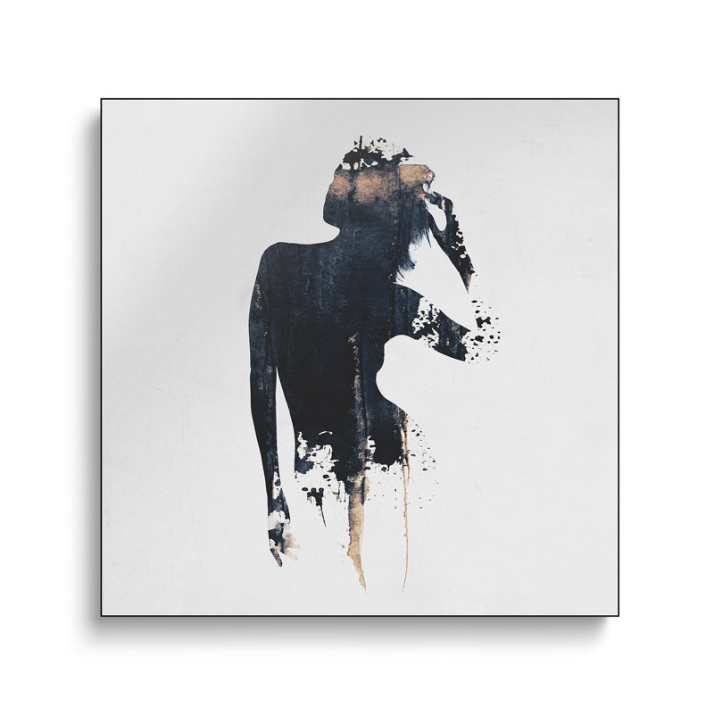 Steelpix Metal Canvas -  Where Is My Mind II By Dániel Taylor Wall Art Print