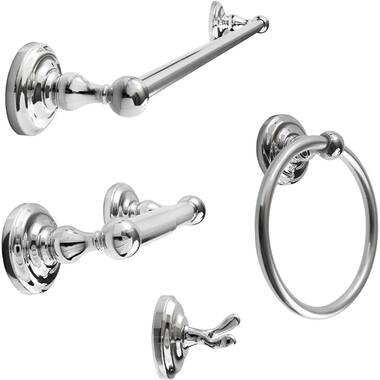 Moen Iso 4 Piece Bathroom Hardware Set & Reviews