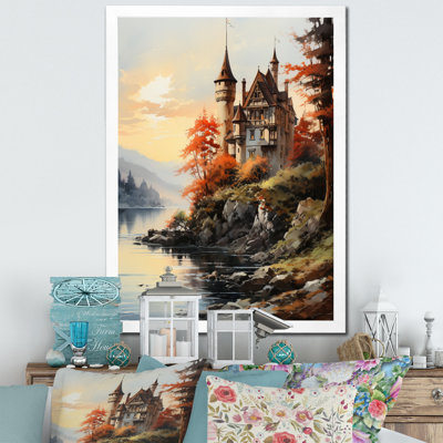 «Castles Serenity At Sunrise» sur impression sur toile