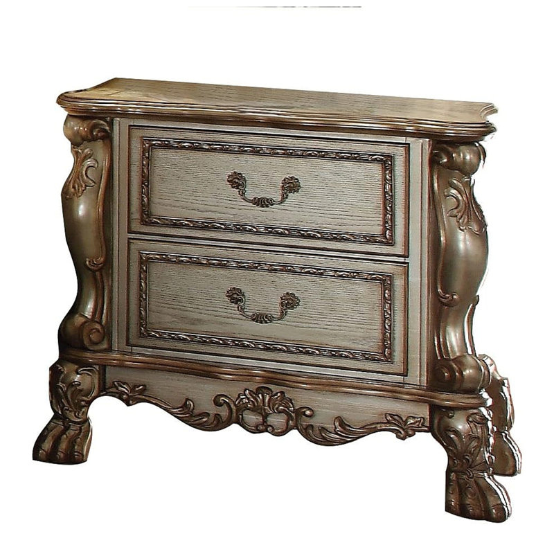 Table de chevet 2 tiroirs Patina and Bone