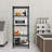 Adjustable Kitchen Storage Rack Adjustable Height Storage Rack 5 Tier Freestanding Storage Rack With Wheels