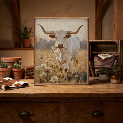 Golden Meadow Longhorn