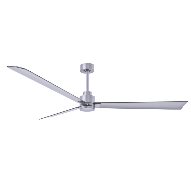Ventilateur de plafond Alessandra 72, Nickel brossé, Nickel brossé