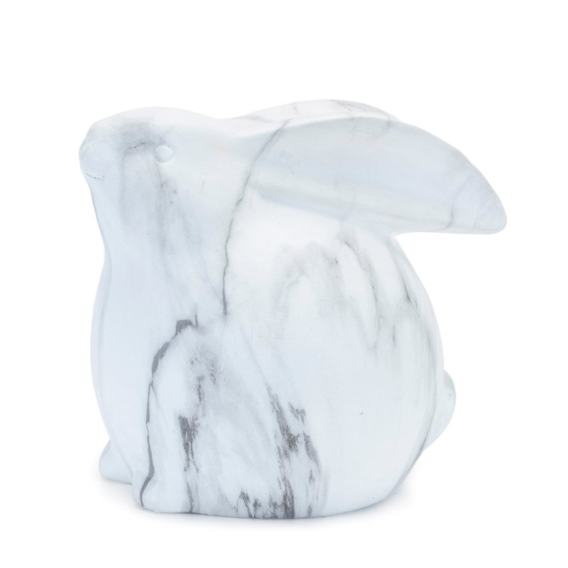 Marble Design Rabbit Shelf Sitter (Set of 2)