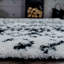 Reede Shaggy Beige/Black Rug-59713744