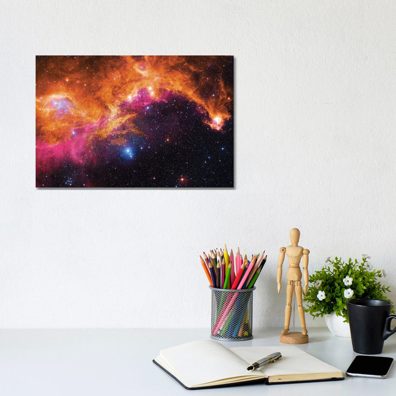 Seagull Nebula (IC 2177) II by Robert Gendler - Wrapped Canvas Print, 20.32 cm H x 30.48 cm W