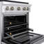 ZLINE 30 in. 4.2 cu. ft. 4 Burner Gas Range with Convection Gas Oven in Stainless Steel-1437233917-1522941978