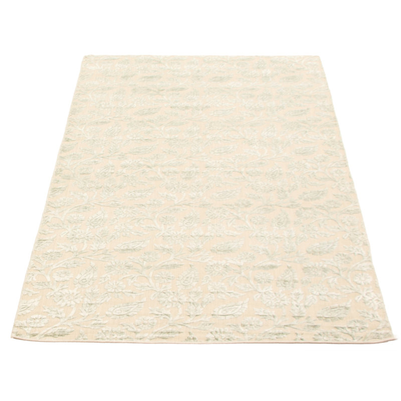 Tapis ivoire noué à la main Cudahy