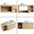 Greythor 42'' Wall-Mounted Single Bathroom Vanity With Ceramic Sink & Storage Shelves,42'' Single Bathroom Vanity Set With Engineered Stone Top-380554475-372304489