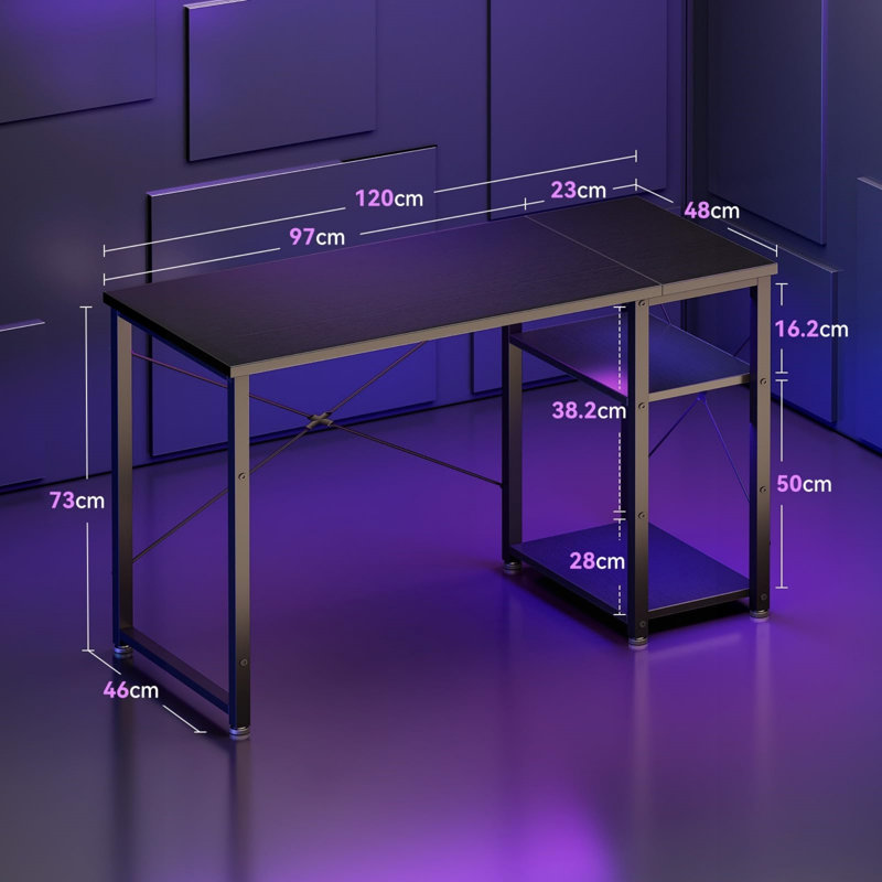 MDF Steel Computer Desk