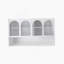 Armoire murale en verre 47,25 po à quatre portes (murale)-739161610