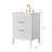 Bilroy 24'' Single Bathroom Vanity with Engineered Stone Top-1874358081