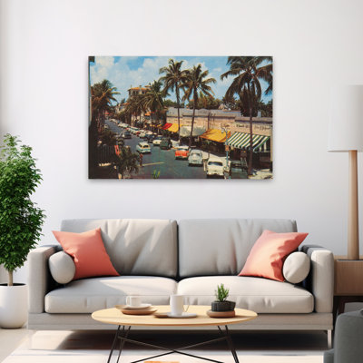 0 - Florida Architecture Cars Palm Trees Art