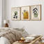 Illustration de pissenlit abstraite de style Mid-Century moderne bohème, images murales de salon moderne et chic, impression sur toile encadrée, ensemble de 16 pièces x 16 po x 3 pièces, 24 po x 36 po x 3 pièces-87392607-87392605-119390184