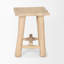 Tabouret d'appoint en bois massif McGreghor