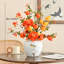 Ornements de fleurs simulées
