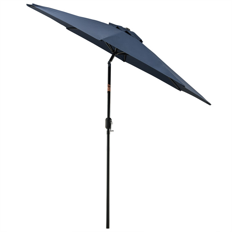 Parasol de marché 9 pi Hapeville, Bleu marine