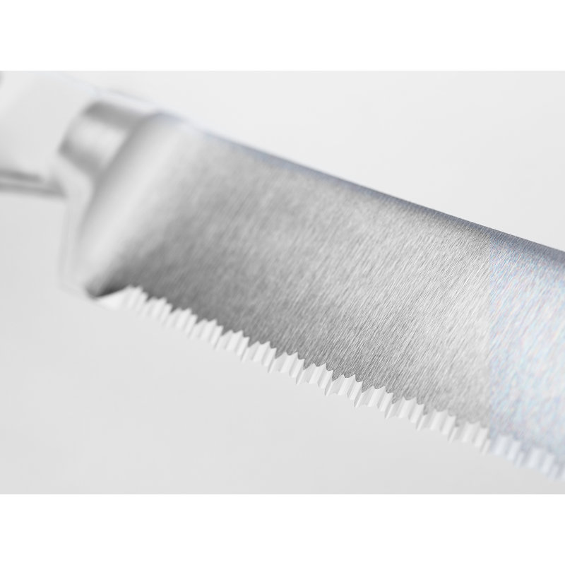 Wüsthof Classic White 9" Double Serrated Bread Knife