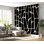 Lakaisha Peel & Stick Abstract Wall Mural - Geometric Pattern Black
