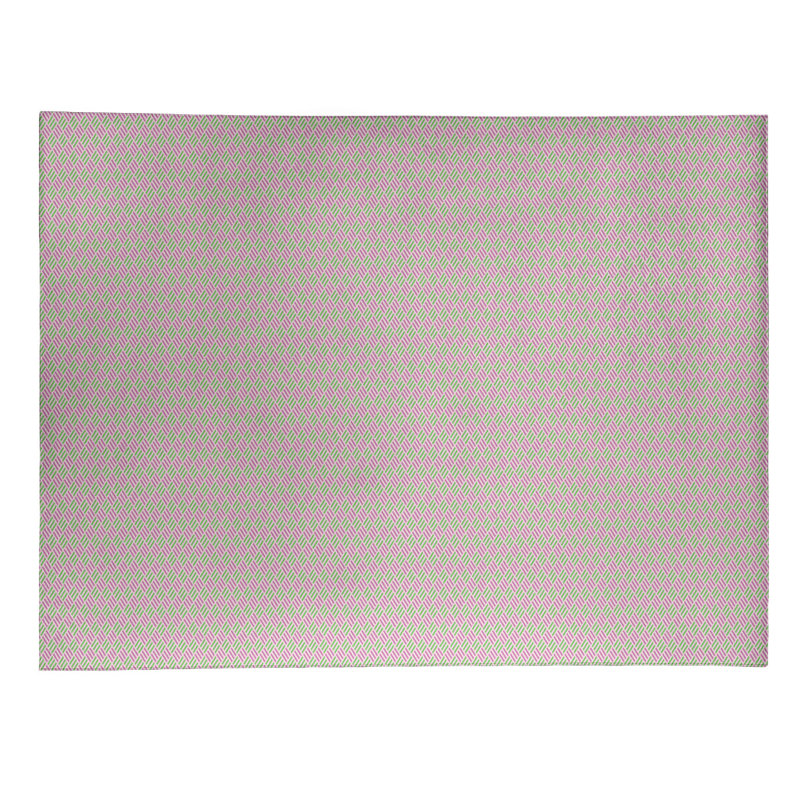Chenille Geometric Indoor Rug, Rectangle 4' x 6'
