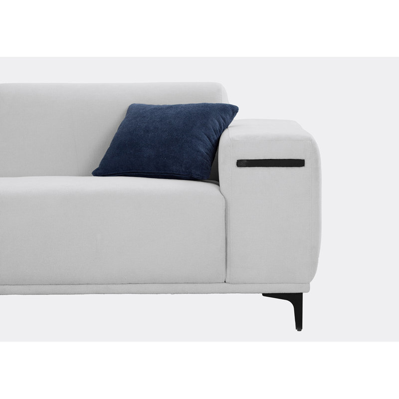 Darletta 89.7" Square Arm Sofa