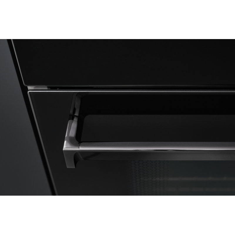 30"W. Single Electric Oven, Black Glass