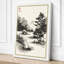 Misty Valley Stream Japandi - Wrapped Canvas-1728638498-1728638504