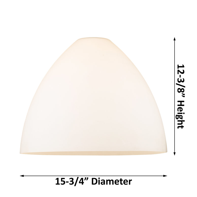 Haide 1 - Light Single Pendant, No Bulb Included, 18.75" H x 16" W x 16" D, Oil Rubbed Bronze