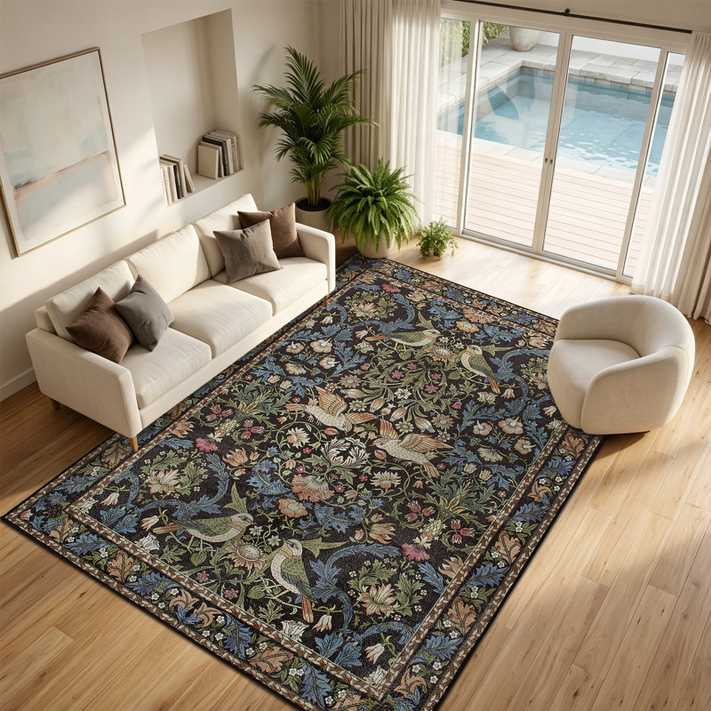 Flatweave Area Rug, 140*200cm