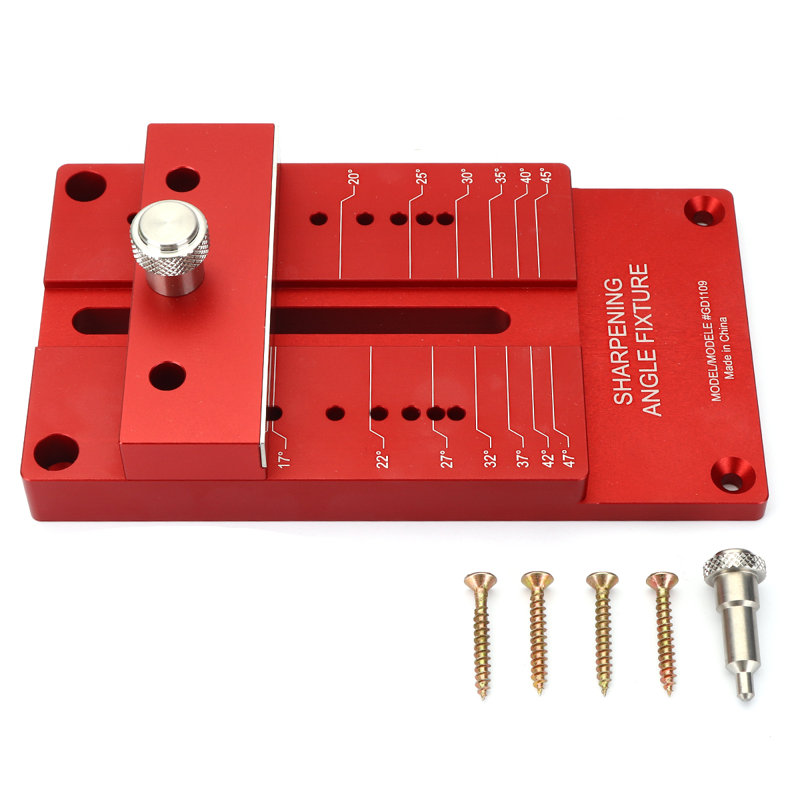 Sharpening System Honing Guide Sharpening Holder Angle Fixture Angle Gauge for Woodworking Chisel