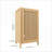 Cabinets | Freestanding Floor Storage Cabinet with Door and Shelf, Space-Saving for Multi-Room Small Space Use | Walnut Brown | Scandinavian