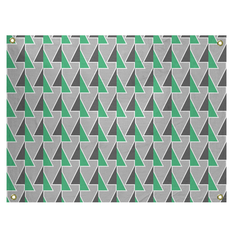 Tapisserie, H 59 po x l 80 po, Vert