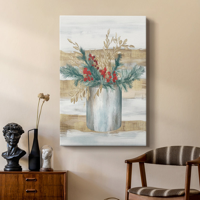 Art des Fêtes de Noël CLxxi - galerie sur mesure Cavas, H 48 po x l 32 po