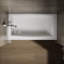 Entité 60 po X 32 po Baignoire en alcôve avec drain à droite-91081158