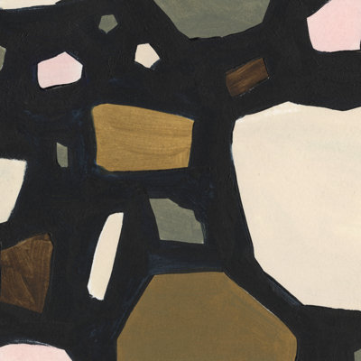 Terrazzo Shards V 1 Piece Wrapped Canvas Painting