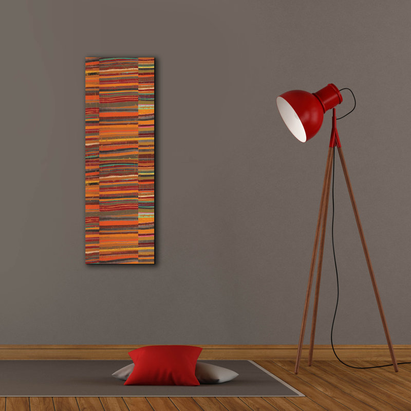 «Spice Stripes Panel 2» par Cheryl Warrick, art mural