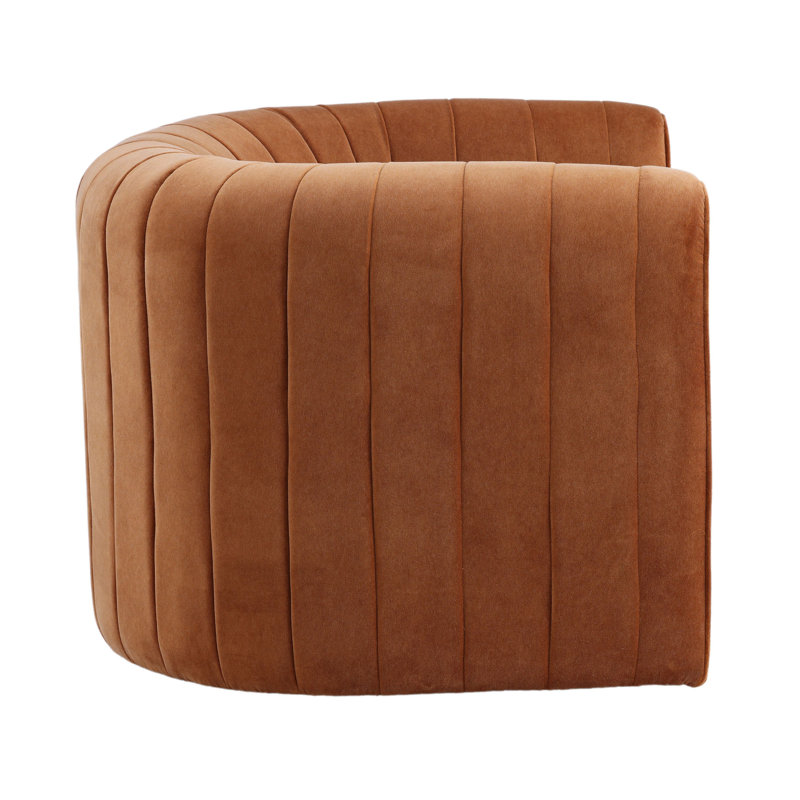 Bobbie Polyester Occasional Chair, Opal Ginger