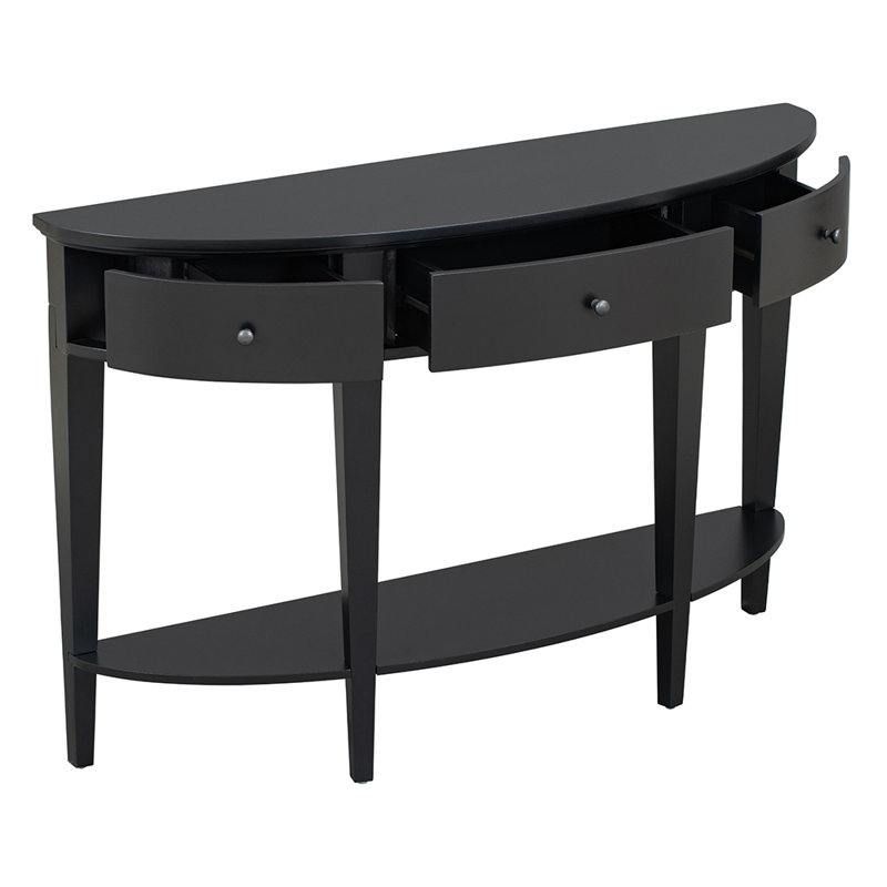 Ladedra 51.1'' Console Table, Black