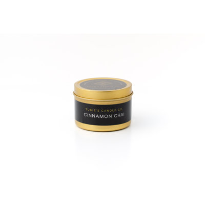 Cinnamon Chai Scented Travel Size Candle