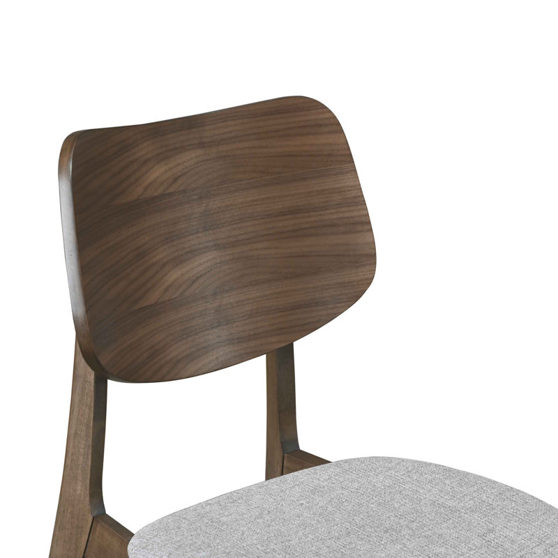 Ensemble de salle à manger Amber, Walnut, 7 pièces : table, 6 chaises