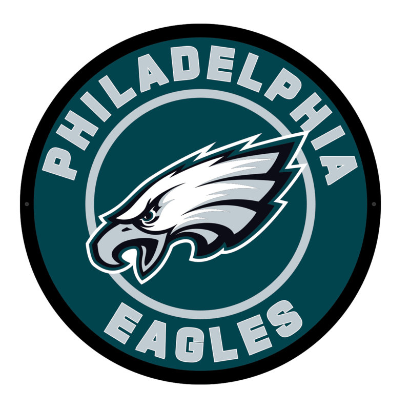 Plaque murale lumineuse NFL, Eagles de Philadelphie