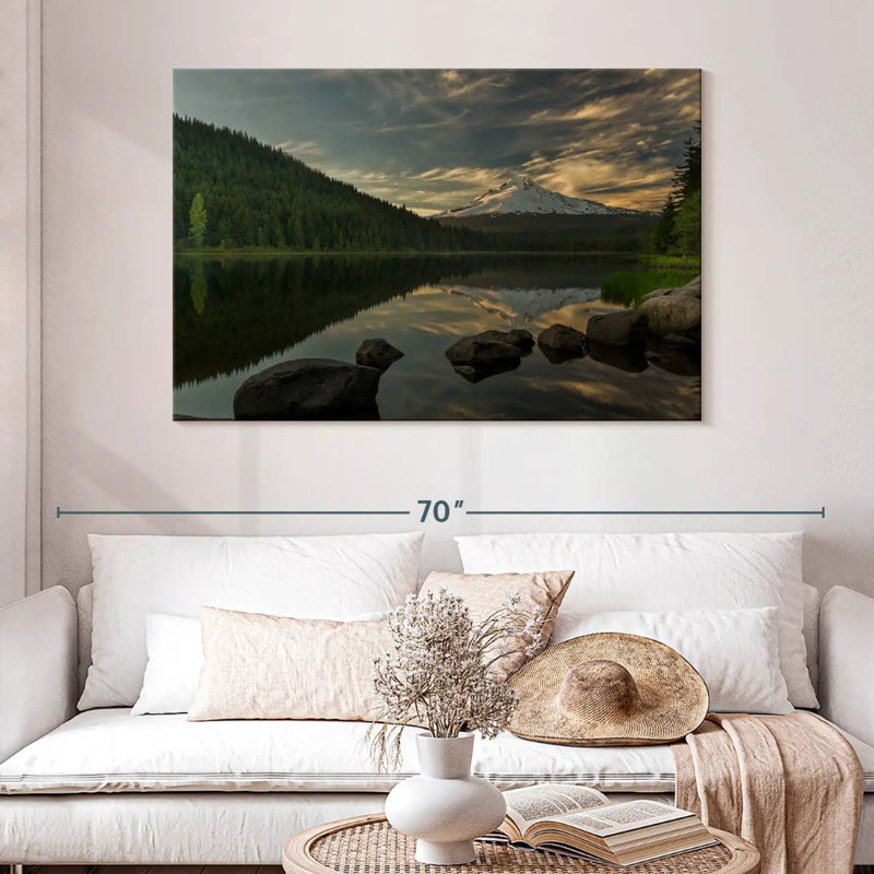 Alvord Trillium Lake Serenity, 32" H x 48" W