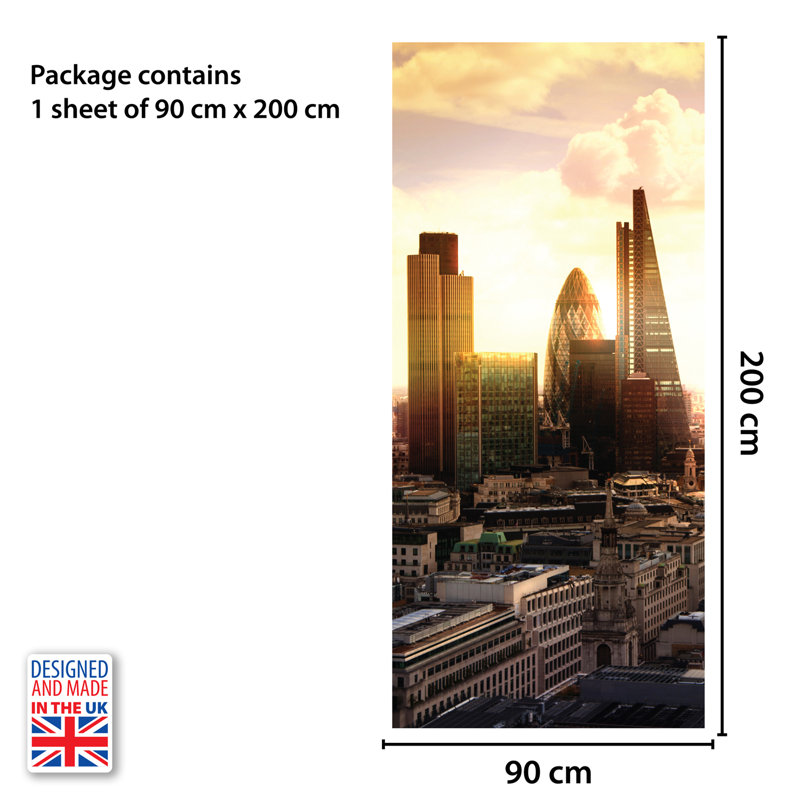 Scenic & Cityscapes Door Decal