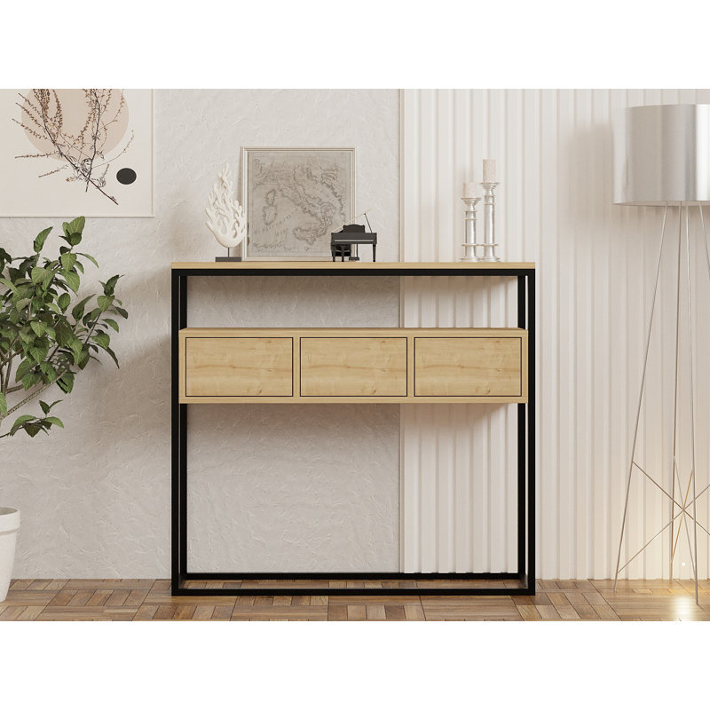 Hastings 90cm Console Table, Blue