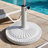 22 Lbs. Patio Umbrella Base In White